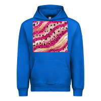 Cobalt pink glitter Urban Hoodie - JahusDesignShop