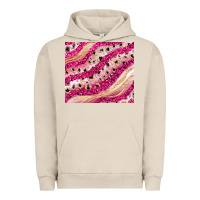 Pigment French Oak pink glitter Urban Hoodie - JahusDesignShop