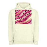 Pigment Pistachio pink glitter Urban Hoodie - JahusDesignShop
