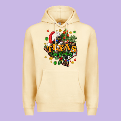 Texas Christmas Premium Hoodie Designed By Adodesignshop