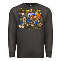 Smoke im just here for the snacks sports sister Premium Sweatshirt - Zillion Design Studio