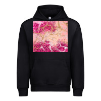 Black pink glitter Urban Hoodie - JahusDesignShop