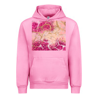 Fuchsia Pink pink glitter Urban Hoodie - JahusDesignShop