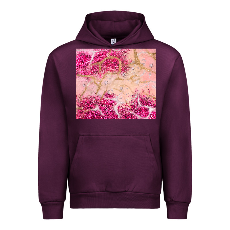 Pink Glitter Urban Hoodie by JahusDesignShop | Teevron