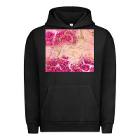 Pigment Black pink glitter Urban Hoodie - JahusDesignShop