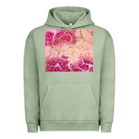 Pigment Oil Green pink glitter Urban Hoodie - JahusDesignShop