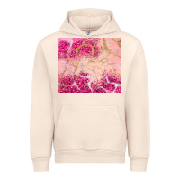 Sandshell pink glitter Urban Hoodie - JahusDesignShop