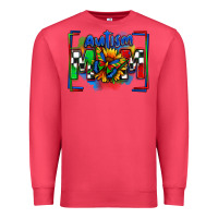 Cardinal autism mom checkered flag Premium Sweatshirt - Zillion Design Studio