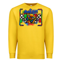 Lemon autism mom checkered flag Premium Sweatshirt - Zillion Design Studio