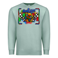 Seafoam autism mom checkered flag Premium Sweatshirt - Zillion Design Studio