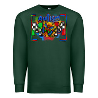 Sports Green autism mom checkered flag Premium Sweatshirt - Zillion Design Studio