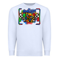 White autism mom checkered flag Premium Sweatshirt - Zillion Design Studio
