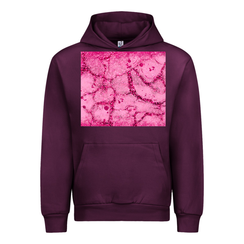 Pink Glitter Urban Hoodie by JahusDesignShop | Teevron