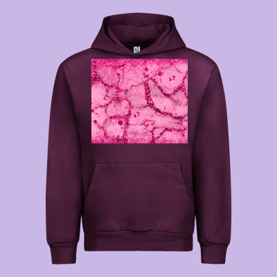 Pink Glitter Urban Hoodie Designed By Jahusdesignshop