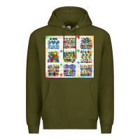 Army Green autism Premium Hoodie - JahusDesignShop