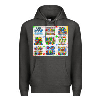 Charcoal Heather autism Premium Hoodie - JahusDesignShop