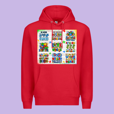 Autism Premium Hoodie Designed By Jahusdesignshop