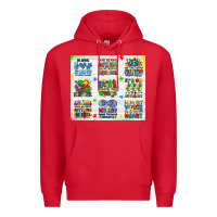 Red autism Premium Hoodie - JahusDesignShop