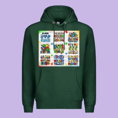 Autism Premium Hoodie Designed By Jahusdesignshop