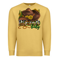 Antique Gold rodeo baby western Premium Sweatshirt - texasbilliewilder