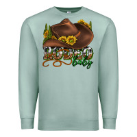 Seafoam rodeo baby western Premium Sweatshirt - texasbilliewilder