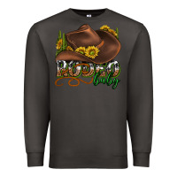 Smoke rodeo baby western Premium Sweatshirt - texasbilliewilder