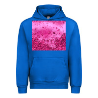 Cobalt pink glitter Urban Hoodie - JahusDesignShop