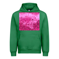 Emerald pink glitter Urban Hoodie - JahusDesignShop