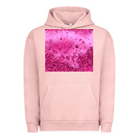 Pigment Salmon pink glitter Urban Hoodie - JahusDesignShop