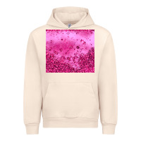 Sandshell pink glitter Urban Hoodie - JahusDesignShop