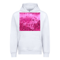 White pink glitter Urban Hoodie - JahusDesignShop