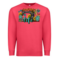 Cardinal sewing life western Premium Sweatshirt - texasbilliewilder