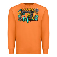 Carrot sewing life western Premium Sweatshirt - texasbilliewilder