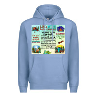 Colony Blue life is better by the campfire Premium Hoodie - JahusDesignShop