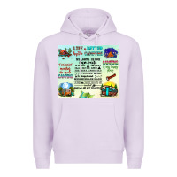 Lilac life is better by the campfire Premium Hoodie - JahusDesignShop