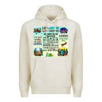 Oatmeal Heather life is better by the campfire Premium Hoodie - JahusDesignShop