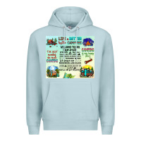 Blue Mist life is better by the campfire Premium Hoodie - JahusDesignShop