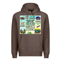 Coffee life is better by the campfire Premium Hoodie - JahusDesignShop