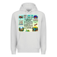 Dove Grey life is better by the campfire Premium Hoodie - JahusDesignShop