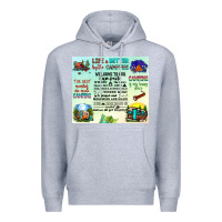 Heather Grey life is better by the campfire Premium Hoodie - JahusDesignShop