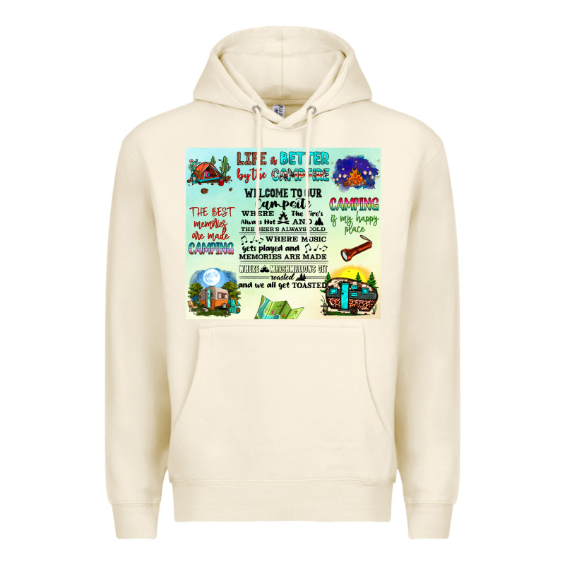 Life Is Better By The Campfire Premium Hoodie by JahusDesignShop | Teevron