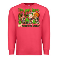 Cardinal im just here for the snacks basketball brother Premium Sweatshirt - Zillion Design Studio