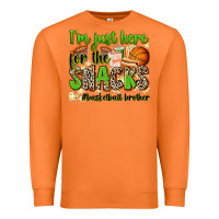 Carrot im just here for the snacks basketball brother Premium Sweatshirt - Zillion Design Studio