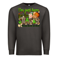 Smoke im just here for the snacks basketball brother Premium Sweatshirt - Zillion Design Studio