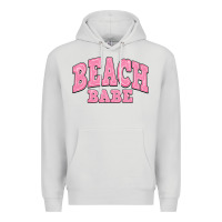 Dove Grey beach babe Premium Hoodie - JahusDesignShop