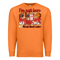 Carrot im just here for the snacks basketball sister Premium Sweatshirt - Zillion Design Studio