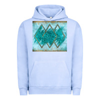 Pigment Grape Ice turquoise glitter Urban Hoodie - JahusDesignShop