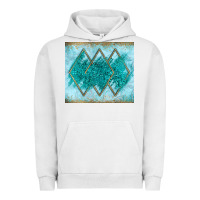 Pigment Lunar Rock turquoise glitter Urban Hoodie - JahusDesignShop