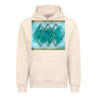 Sandshell turquoise glitter Urban Hoodie - JahusDesignShop