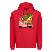 Red sunset chaser Premium Hoodie - JahusDesignShop
